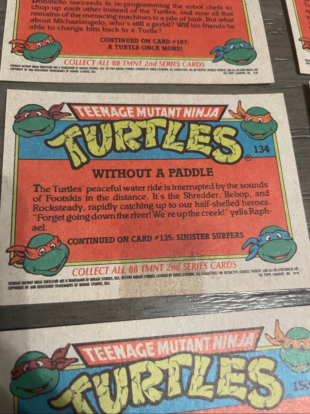 Teenage Mutant Ninja Turtles Trading Cards - Set of 20 - Picture 8 of 9